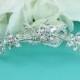 Rhinestone Crystal flower girl headpiece, wedding tiara, wedding headpiece, rhinestone tiara, rhinestone, crystal bridal accessories