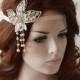1920s headpiece, gatsby headpiece, Gatsby style headband, Bridal wedding hair accessories, wedding tiara, Hair Accessories