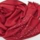 Red Scarf with Rhinestones Pashmina Fashion Scarf Large Women Scarf Mothers Day Gift Wrap Scarf Valentines Day Gift Poncho Wrap