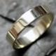 Green gold wedding ring, green gold ring, 14k recycled gold, green gold wedding band, mens wedding ring, unisex, eco friendly, custom made
