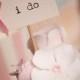 i do Party Picks - ivory with dusky pink bows - set of 10