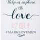 DIGITAL FILE ~ Capture the Love Wedding Sign ~ Wedding Social Media Sign ~ Wedding Hashtag Sign