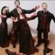 Set of 4 Zombie Bridal Party Figurine Cake Toppers - Made to Look Like Your Bridesmaids & Groomsmen