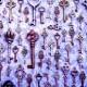 68 Bulk Lot Skeleton Keys Vintage Antique Look Replica Charms Jewelry Steampunk Wedding Bead Supplies Pendant  Collection Reproduction Craft