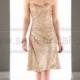 Sorella Vita Cocktail Length Sequin Metallic Bridesmaid Dress Style 8793 - Bridesmaid Dresses 2016 - Bridesmaid Dresses