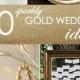50 Gold Ideas For Weddings   Parties