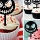 Ca425 New Arrival 10 pcs/Decorations Cupcake Topper/ nightmare before christmas /Wedding/ Props/ Party/Food & drink/Fun/Shop/Birthday