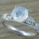 Moonstone Engagement Ring, Leaf Engagement Ring, Engagement Ring, Antique Engagement Ring, Moonstone leaf ring,Moonstone Gold Ring
