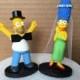 The Simpsons Wedding Cake Topper