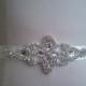 Wedding Belt, Bridal Belt, Sash Belt, Crystal Rhinestone  - Style B800118
