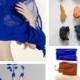 Color Inspiration No.7 - Klein Blue, Nude, Clay, Ocre , Airy Blue - Eclectic Trends