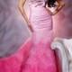112549 Tony Bowls Le Gala Size 4 Pink Ombre In Stock - Romantic Dresses For 2016