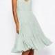 ASOS WEDDING Embellished Cami Midi Dress