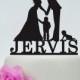 Wedding Cake Topper,Bride and Groom and Child Cake Topper,Custom Cake Topper,Personalized Cake Topper,Cake Decoration C119