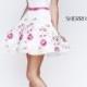 Sherri Hill 4310 Short Floral Lace Prom Dress - Crazy Sale Bridal Dresses