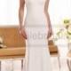 Essense of Australia Lace Cap Sleeve Wedding Dress Style D1897 - Wedding Dresses 2016 - Wedding Dresses