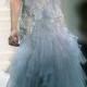 Blue Bridal Dress