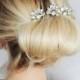 Swarovski Crystal Hair comb/ Hair Pins/ Bridal Hair Accessories/ Wedding Hair Accessories/ Bridal hair comb