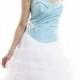 Pia Benelli, Arome turquoise et blanc - Superbes robes de mariée pas cher 
