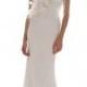 Elizabeth Fillmore - Fall 2012 - Orchide Sleeveless Silk Sheath Wedding Dress with Spaghetti Straps - Stunning Cheap Wedding Dresses