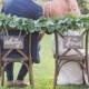 Wedding Chair Signs – custom hand lettered wedding chair signs – hand painted wedding signage