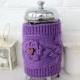 French Press Coffee Tea Pot Cozy Warmer Valentine's Day Gift Mom Sister Wife Gift Lilac Cozy Cover French Press Choose color Available 1 lit