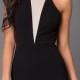 Short Sleeveless Black Dress 1664XZ1A by City Triangles - Discount Evening Dresses 