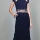 Mignon HY1308B Illusion Two Piece Formal Dress - Brand Prom Dresses