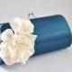 Navy Blue and Ivory - Bridal Clutch / Bridesmaid Clutch