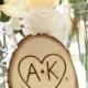 Personalized Tree Slice Wedding Decoration Custom Wood Sign