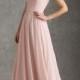 Elegant A-line Sweetheart Ruching Floor-length Chiffon Bridesmaid Dresses - Elegant Evening Dresses
