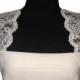 Ladies Ivory  corded Lace Bolero/Shrug in sizes UK 8,10,12,14,16,& 18