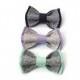 Set of 3 men's bow ties Gray necktie Lilac bowtie Eggplant tie Mint bow tie Groomsmen ties Gift for boyfriend For lavender mint wedding