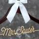 Personalized Rustic Wedding Dress Hanger, New-tech Bride Bridesmaid Wood Name Hanger, Custom Wedding Bridal Hanger,Bridal Shower Gift CML001