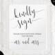 Guest book sign printable Instant Download 