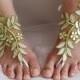 bridal accessories, lace,green wedding sandals, shoes, free shipping! Anklet, bridal sandals, bridesmaids, wedding gifts.......