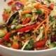Asian Slaw With Ginger-Peanut Dressing
