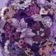Purple Rich Classic Bridal Brooch Bouquet. Deposit on Purple Silver Gold Champagne Pearl Crystal Wedding Broach Bouquet