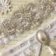 Pearl Bridal garter set, Wedding Garter set, Rhinestone and Pearl Garter, Personalized Garters