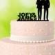 Gay Cake Topper - His and His - Gay Wedding Cake Topper - Same Sex Wedding - Same Sex Cake Topper - Mr & Mr - Gay Couple - Two Men