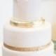 Wedding Cakes With Gold Accents Spark And Shine Your Day