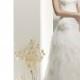 Honorable A-line Straps Lace Hand Made Flowers Sweep/Brush Train Tulle Wedding Dresses - Elegant Evening Dresses