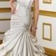 Mori Lee 1802 Satin Mermaid Wedding Dress - Crazy Sale Bridal Dresses