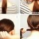 Low Updo Tutorial for Long Hair