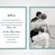 'Take The Cake' Double Invitation Bridal Picture Frame