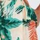 Blush Palm Print Shorts - Shorts - Clothing