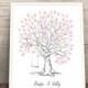 Finger print trees, wedding gift ideas, customised wedding gift, personalised wedding gift, wedding tree printable, wedding tree swing