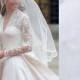 kate middleton veil, inspired, Princess kate veil,  Elbow length veil , 1.5M Veil, Wedding Veil, bridal Veil, Lace Veil,  LA15011