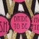 RUSH ORDER Bachelorette Party Pins, Name Tags, Bridal Party Pins, Birthday Party Pins CUSTOM Pin