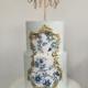 “Mr And Mrs” Antic Rustic Wedding Cake Topper